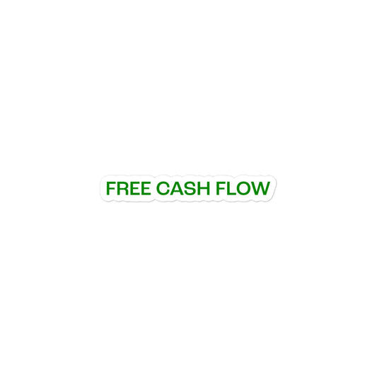 Free Cash Flow Sticker