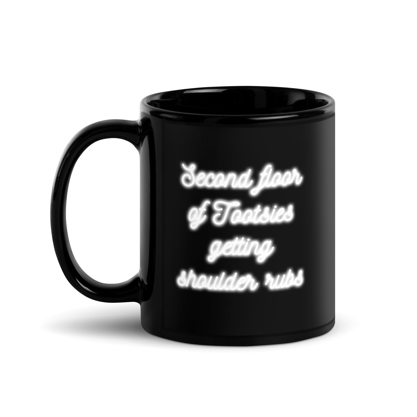 Second Floor of Tootsie's Mug - Black